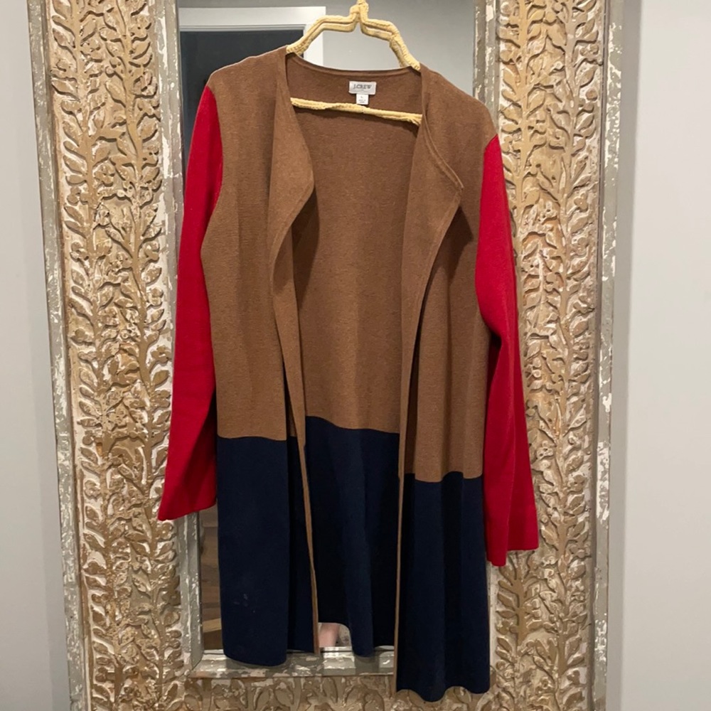 Color block jacket